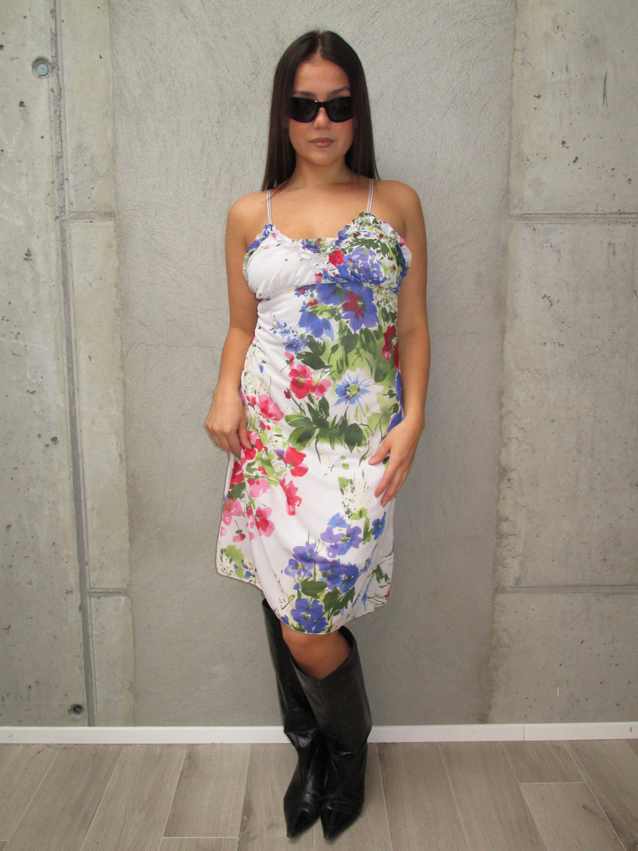 WHITE FLOWER DRESS