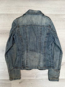 DENIM JACKET WITH STONES