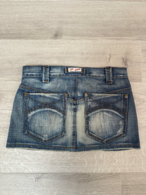 DENIM MINI SKIRT