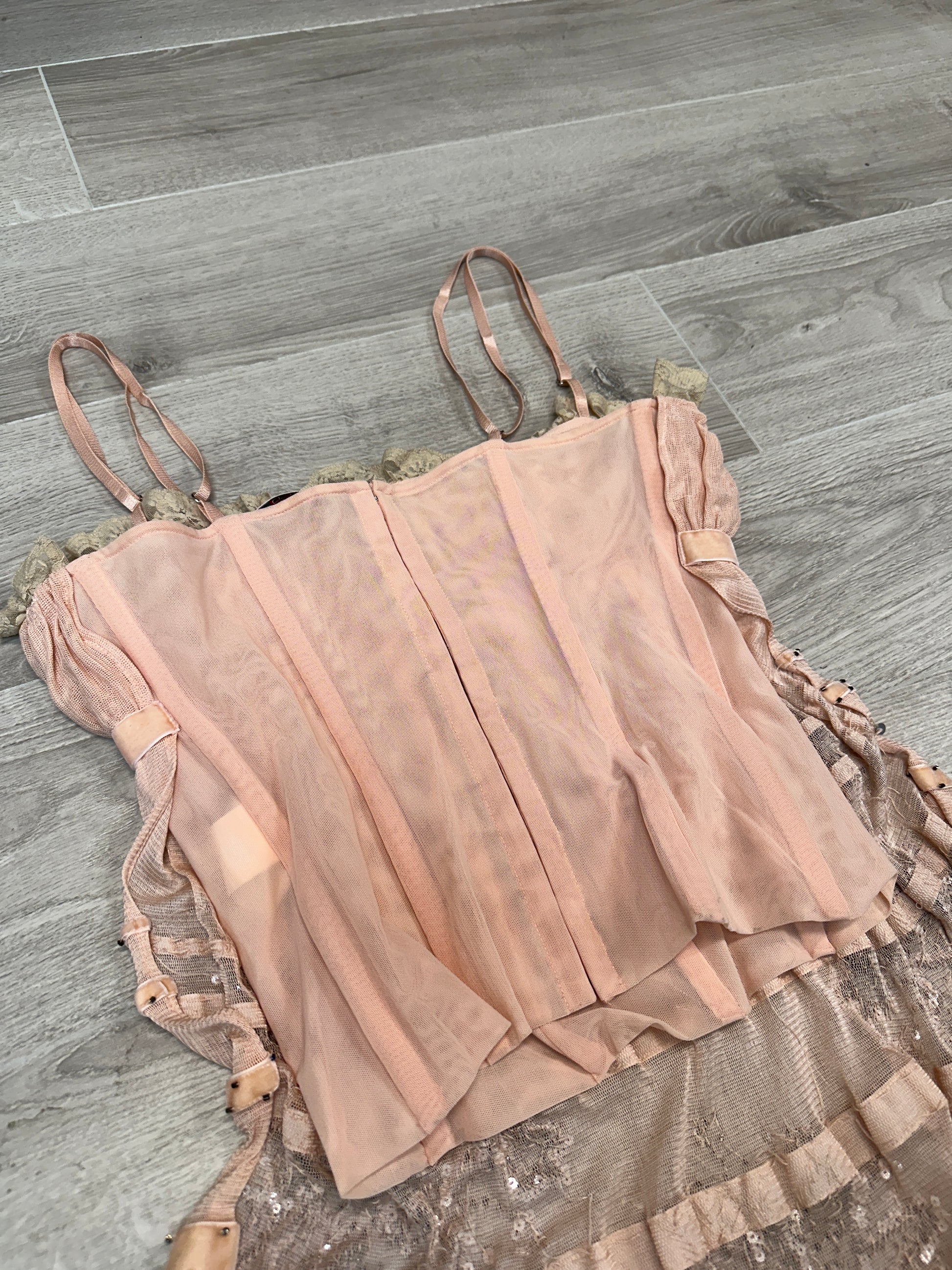VALENTINO PINK CORSET TOP