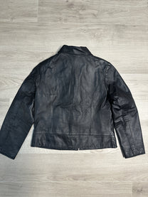 BLACK LEATHER JACKET
