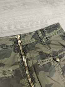 BALMAN GREEN CAMO SKIRT