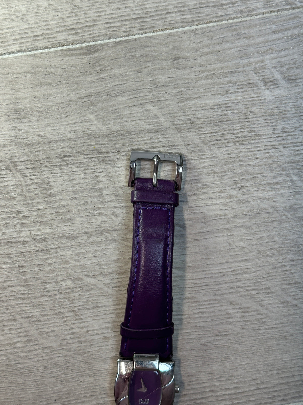 DOLCE &amp; GABBANA PURPLE WATCH