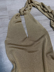 LUISA SPAGNOLI GOLD TOP