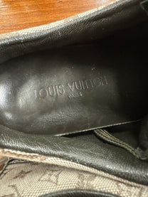 LOUIS VUITTON MONOGRAM &amp; LEATHER SNEAKERS