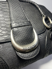 JUST CAVALLI BLACK HANDBAG
