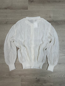 WHITE CARDIGAN