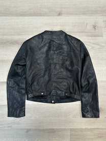 BLACK LEATHER JACKET