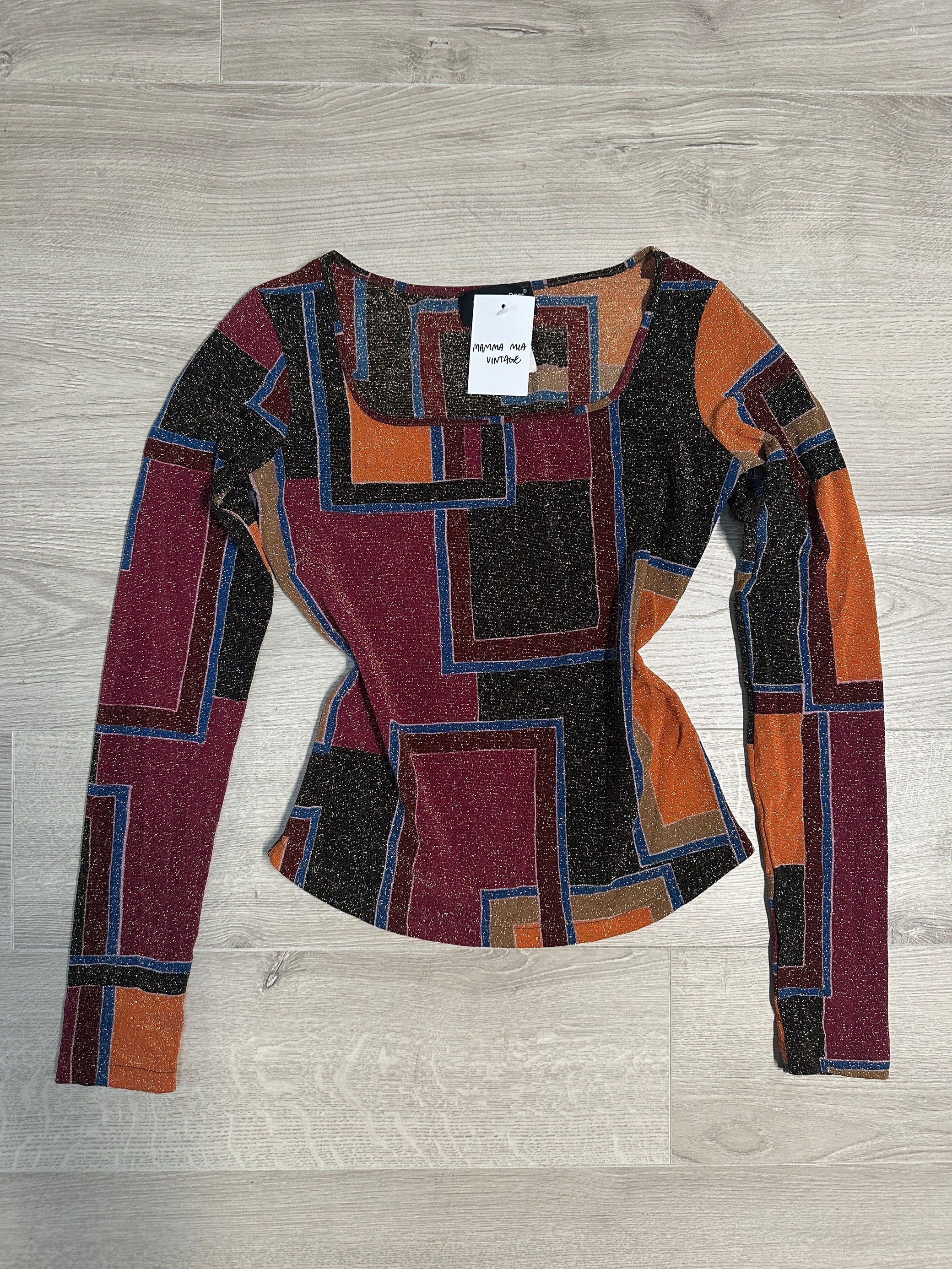 COLOURFUL GLITTER LONG SLEEVE