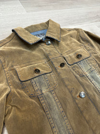 BROWN DENIM JACKET