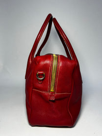 PRADA VITELLO DAINO LEATHER BAULETTO