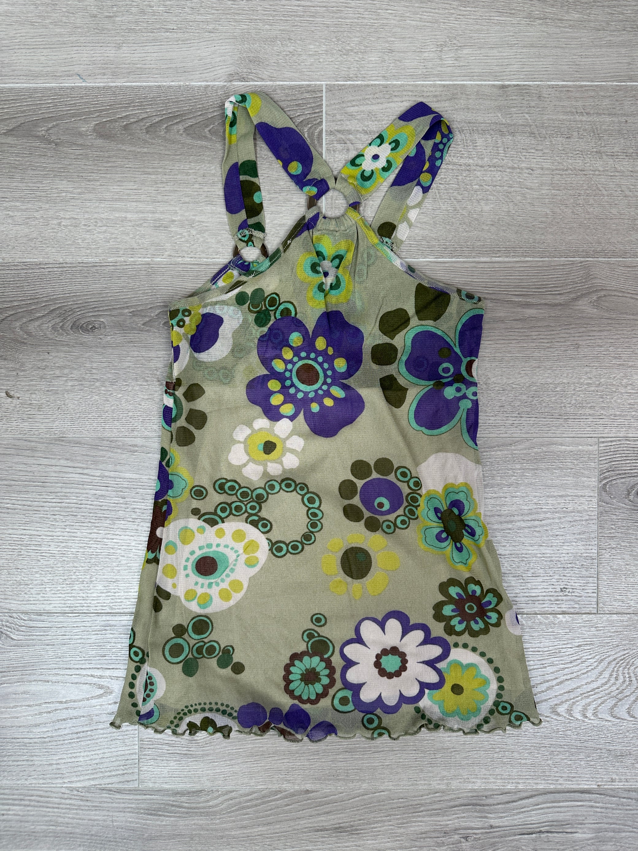 GREEN FLOWER TOP