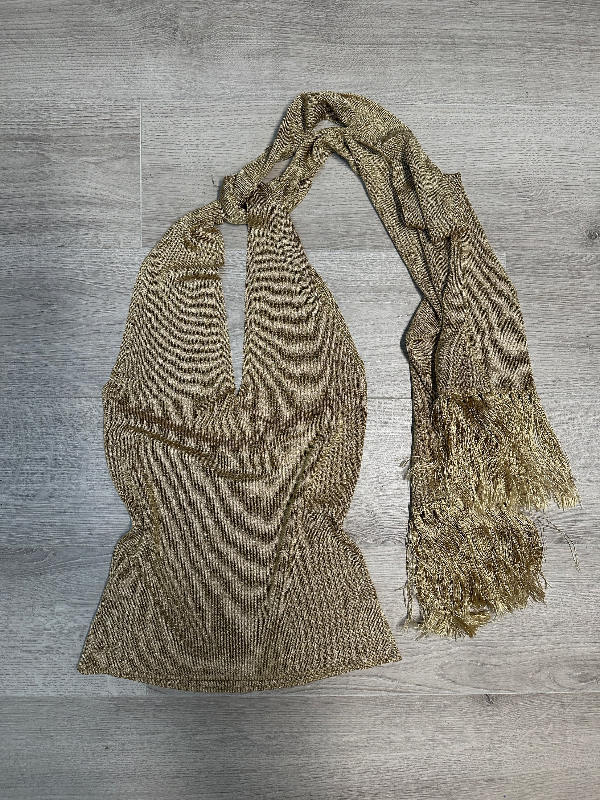 LUISA SPAGNOLI GOLD TOP