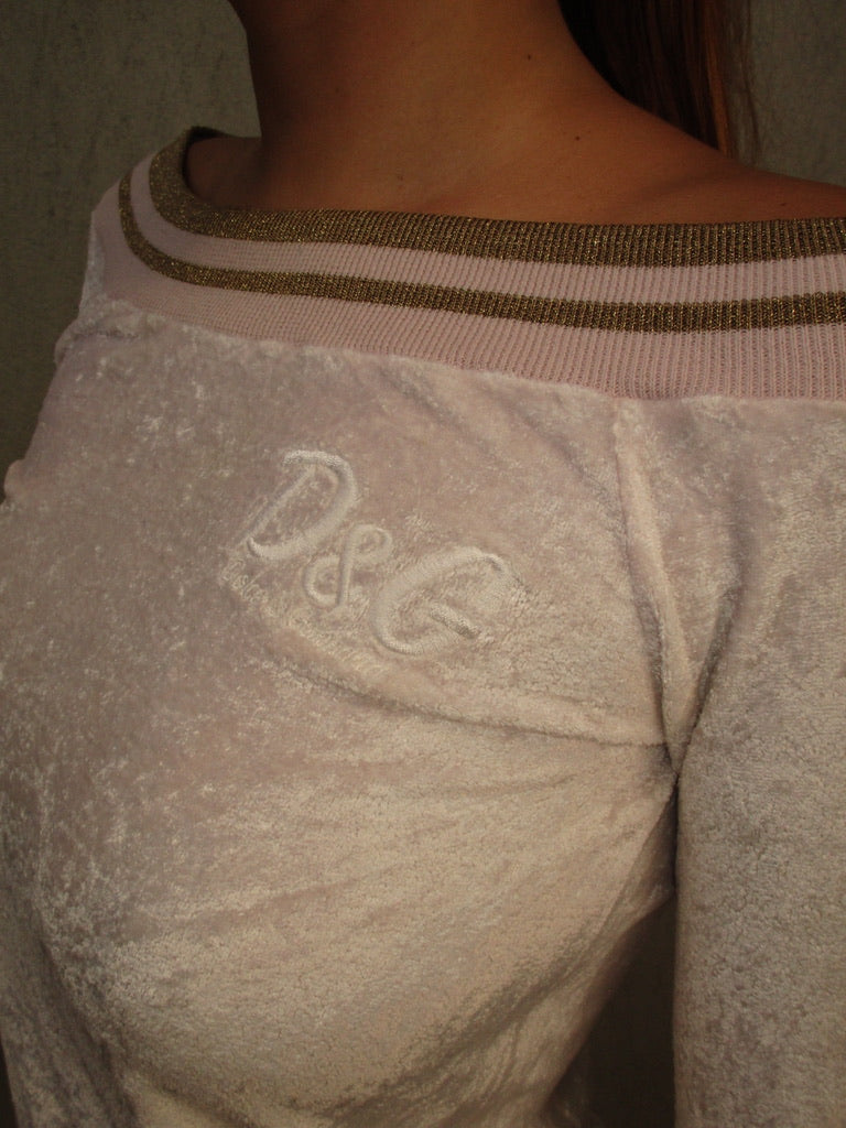 DOLCE &amp; GABBANA PINK SWEATER