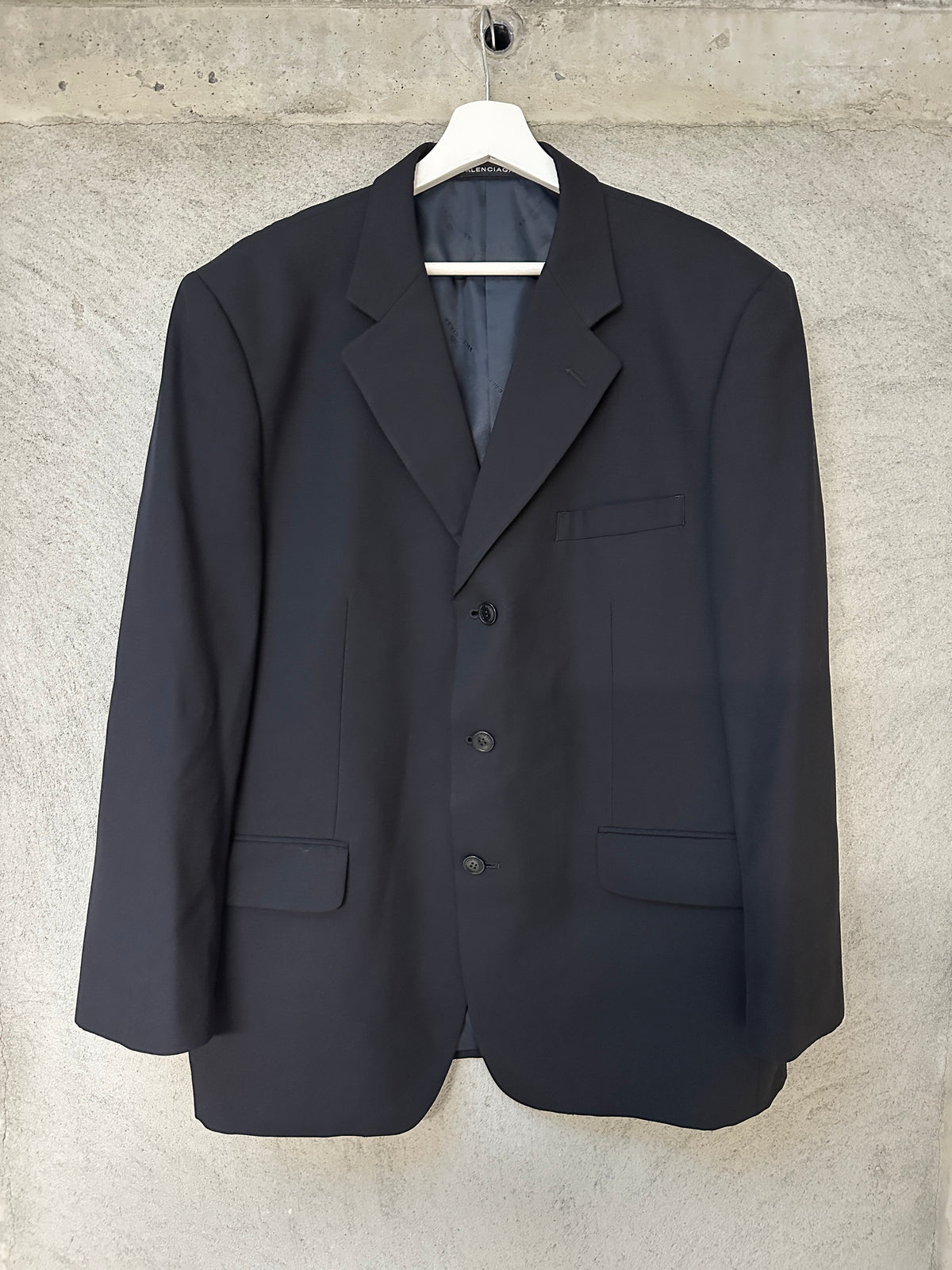 BALENCIAGA BLACK SUIT JACKET