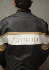 LEATHER RACER JACKET
