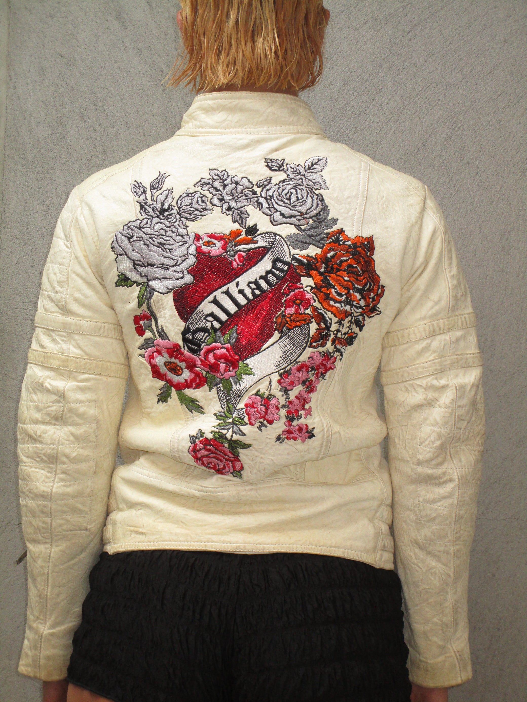 John Galliano leather jacket
