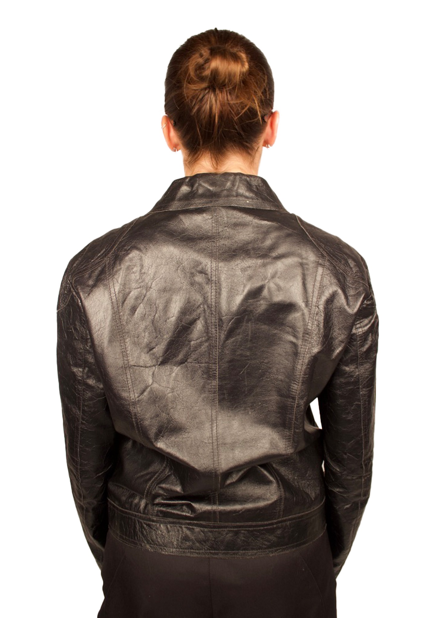 BLACK LEATHER JACKET