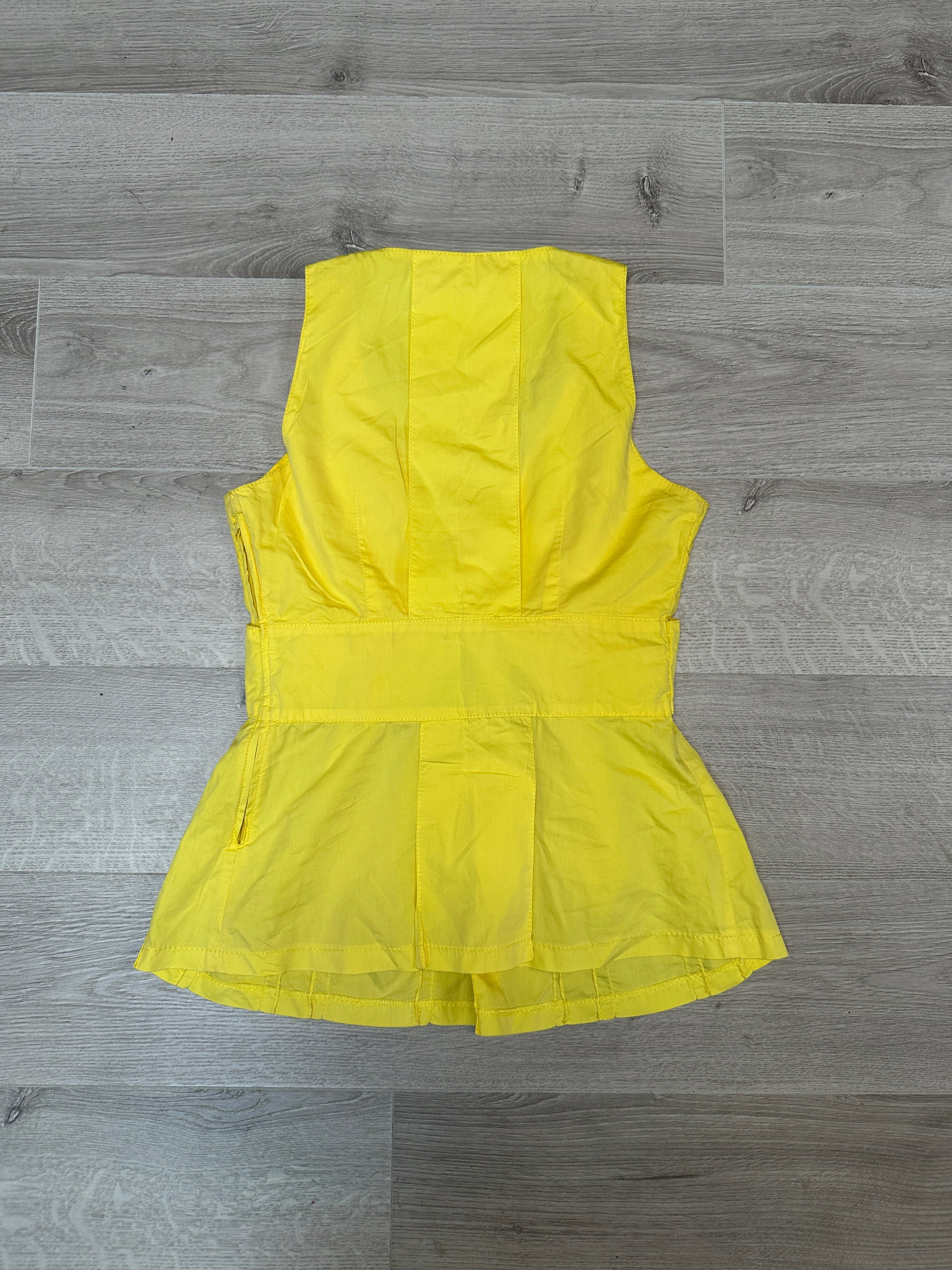 YELLOW VALENTINO TOP