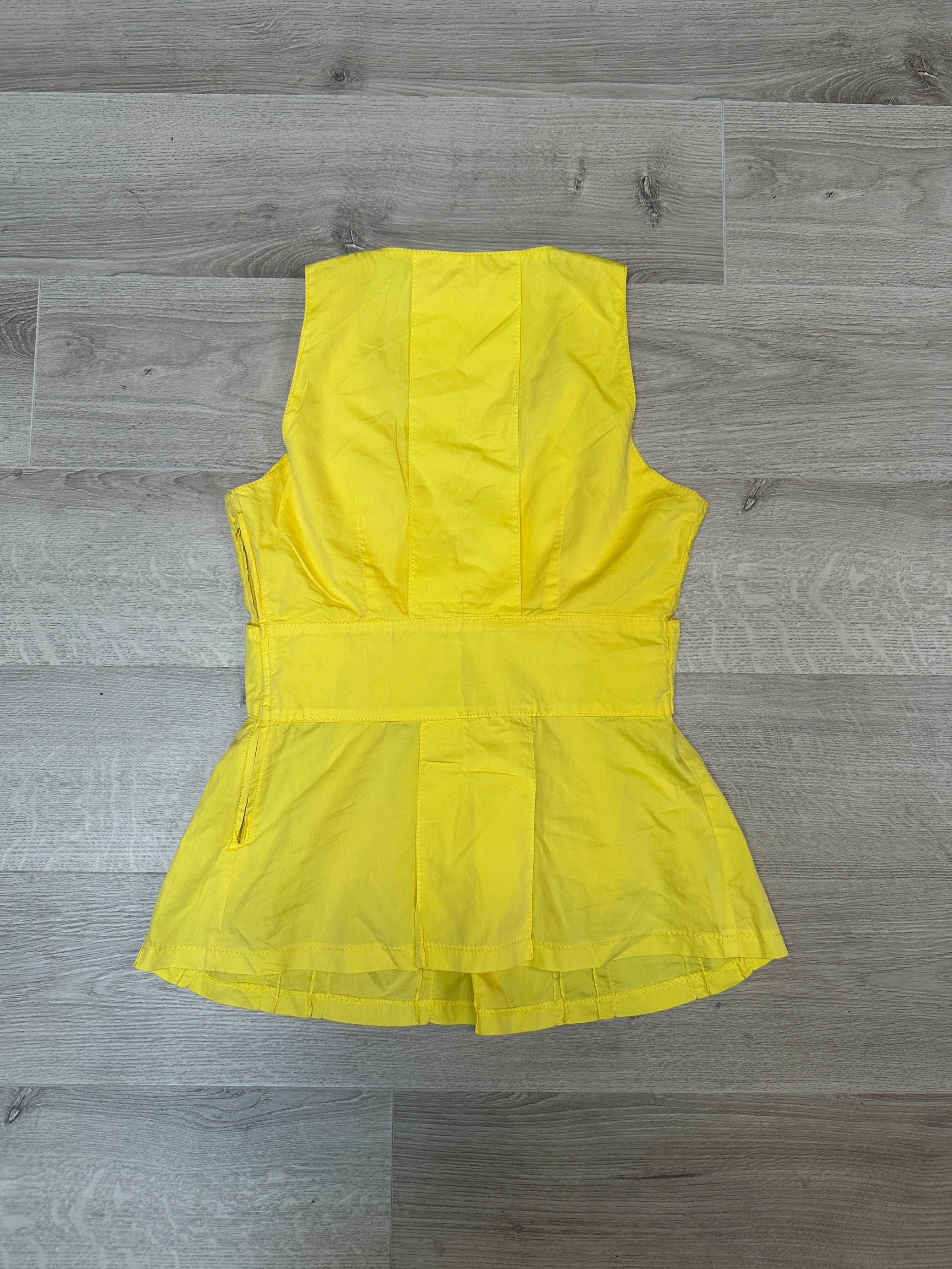 YELLOW VALENTINO TOP