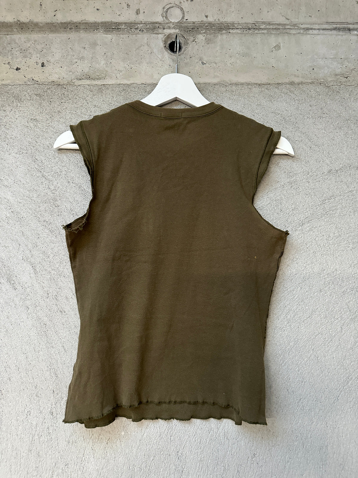 GREEN TANK TOP