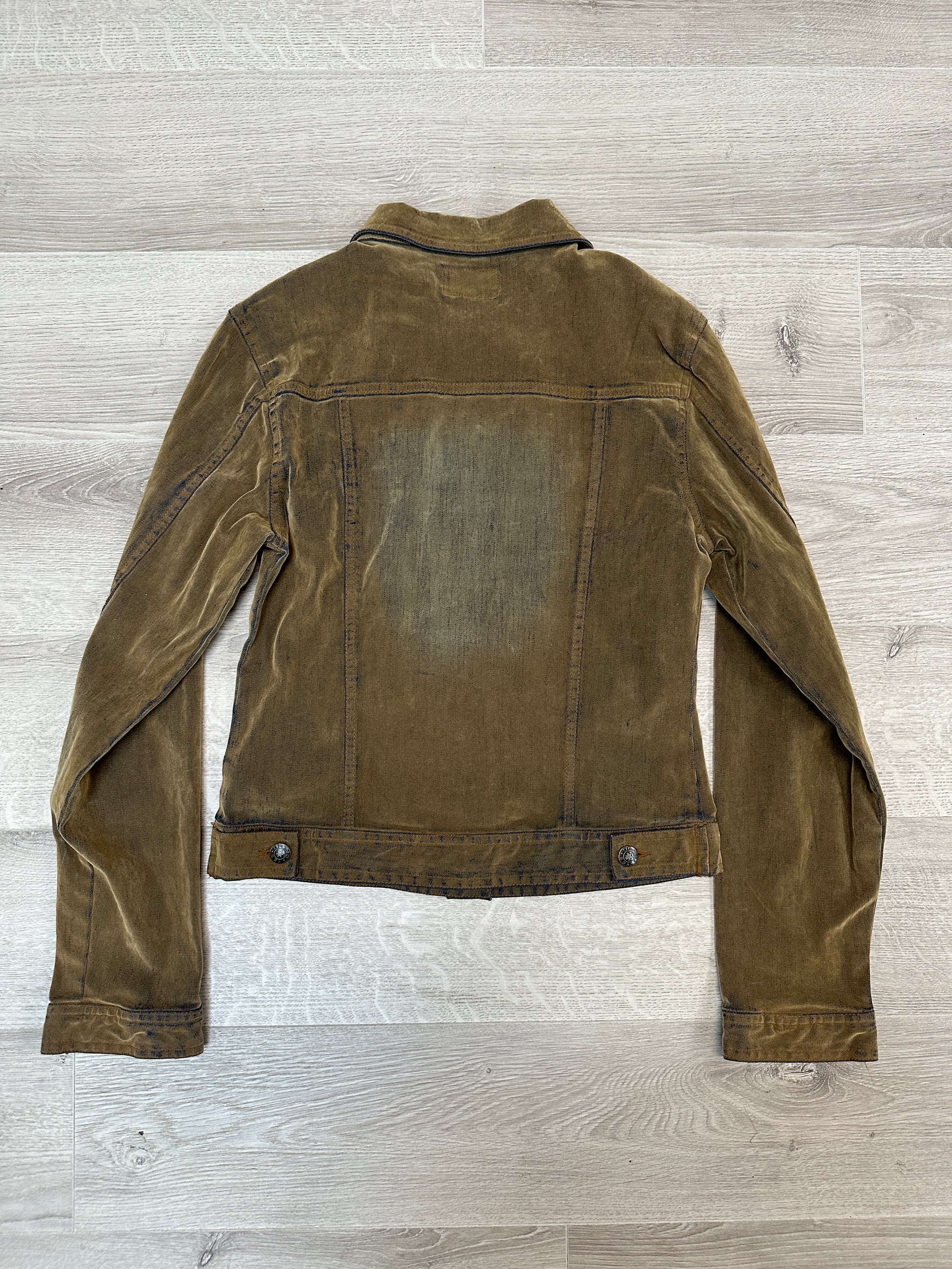 BROWN DENIM JACKET