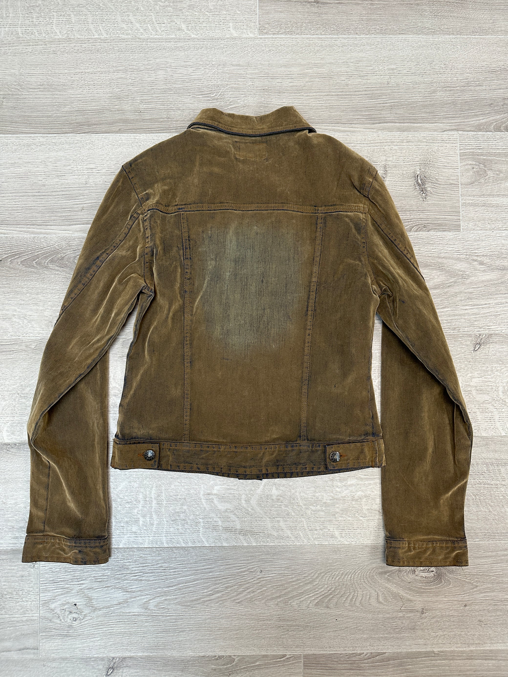 BROWN DENIM JACKET