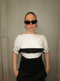 BLACK &amp; WHITE T-SHIRT