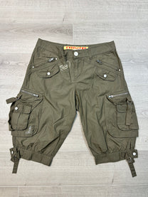 GREEN CARGO SHORTS