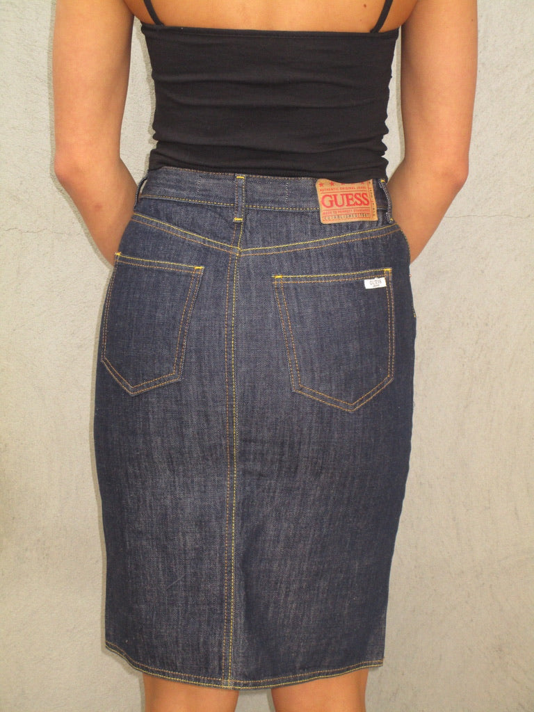 Guess denim skirt
