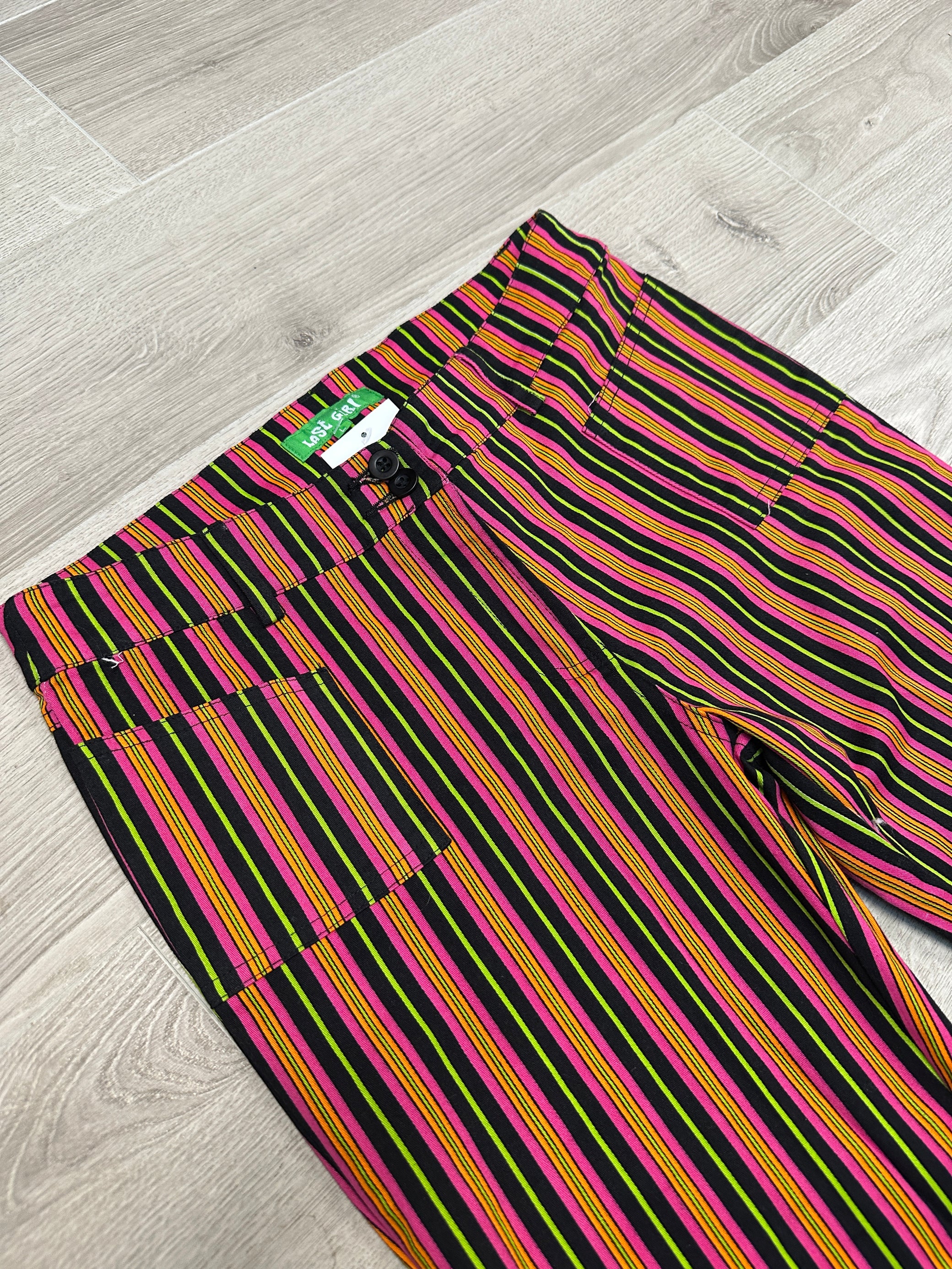 COLOURFUL STRIPED PANTS