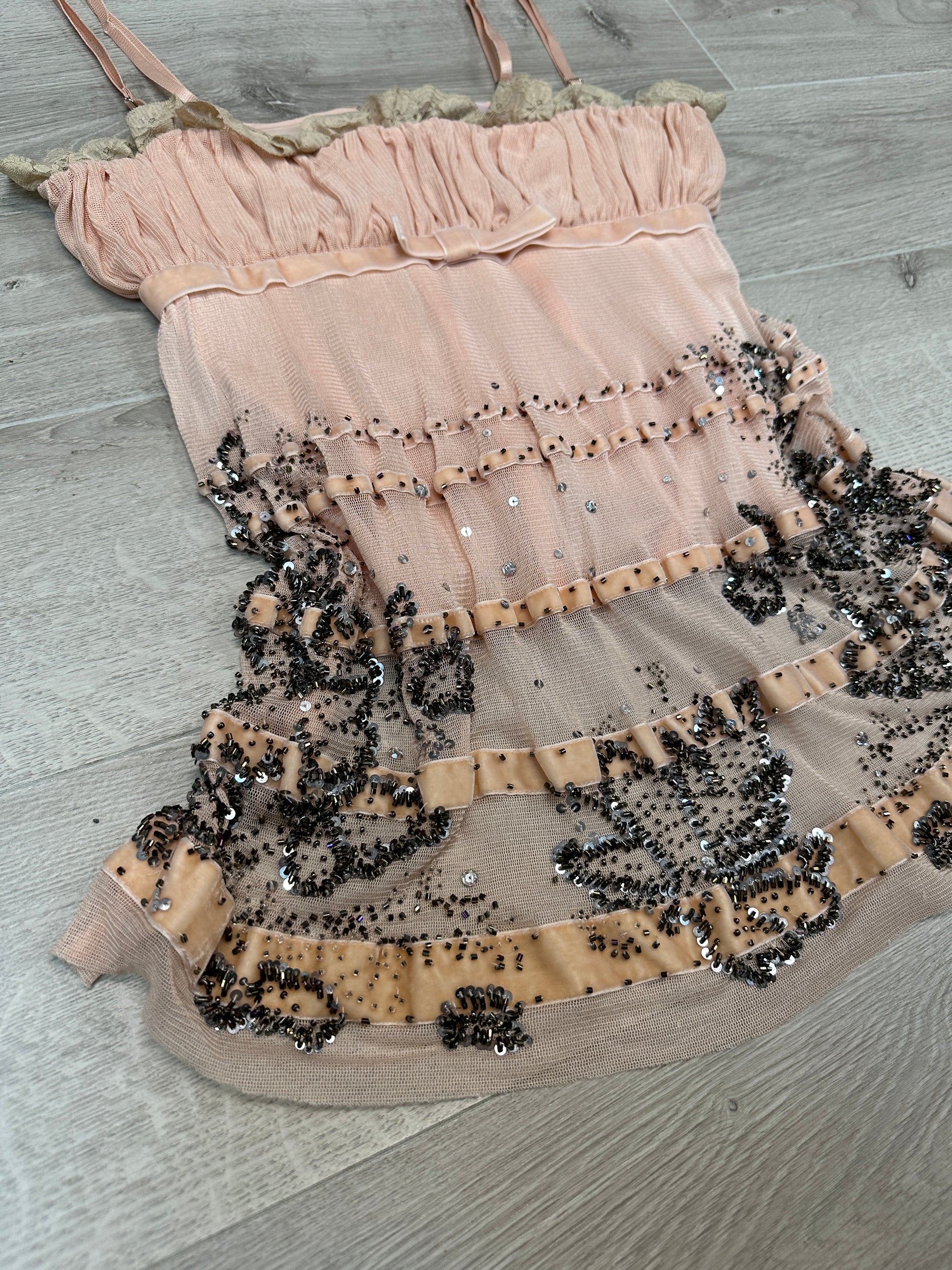 VALENTINO PINK CORSET TOP