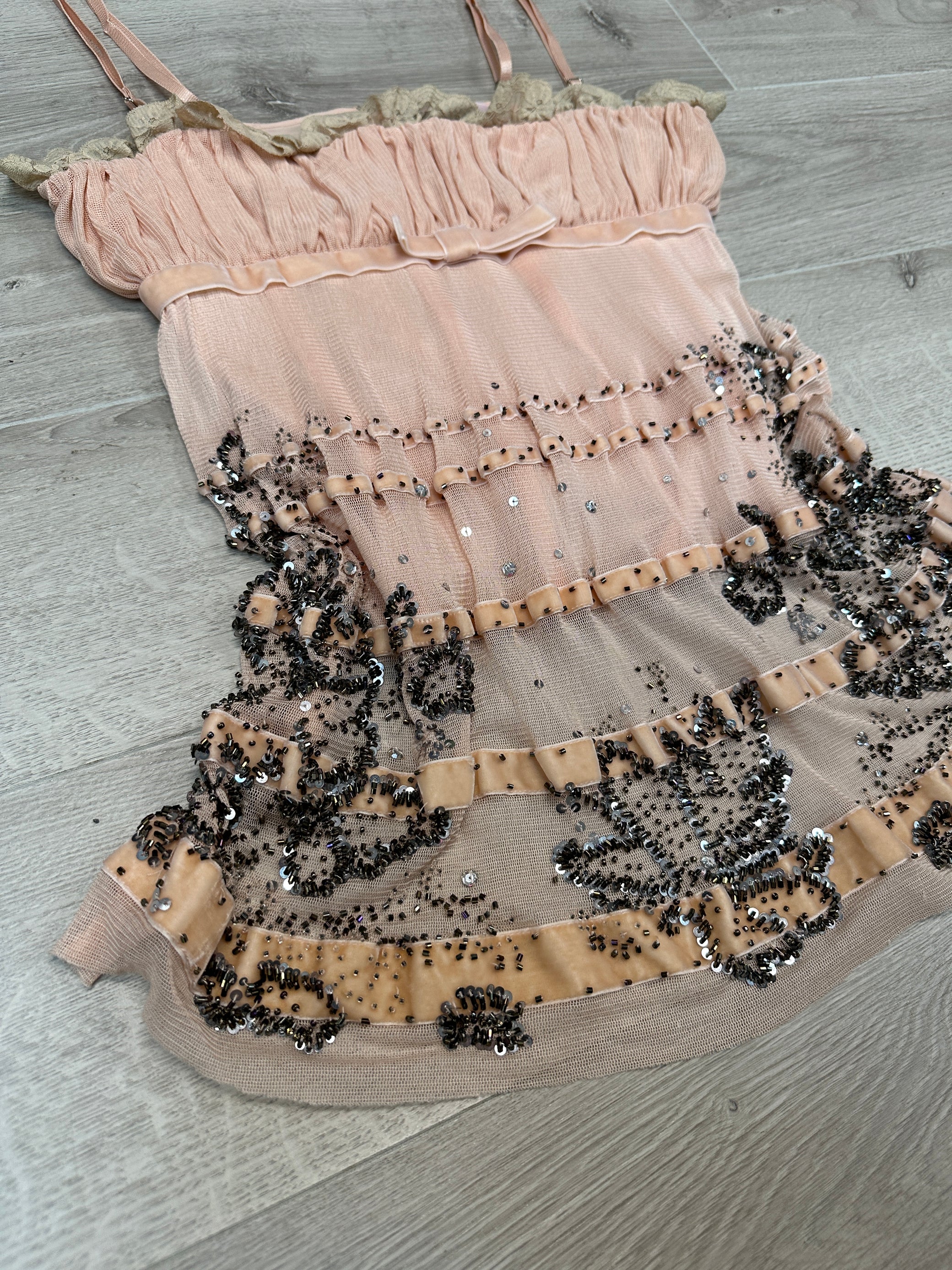 VALENTINO PINK CORSET TOP