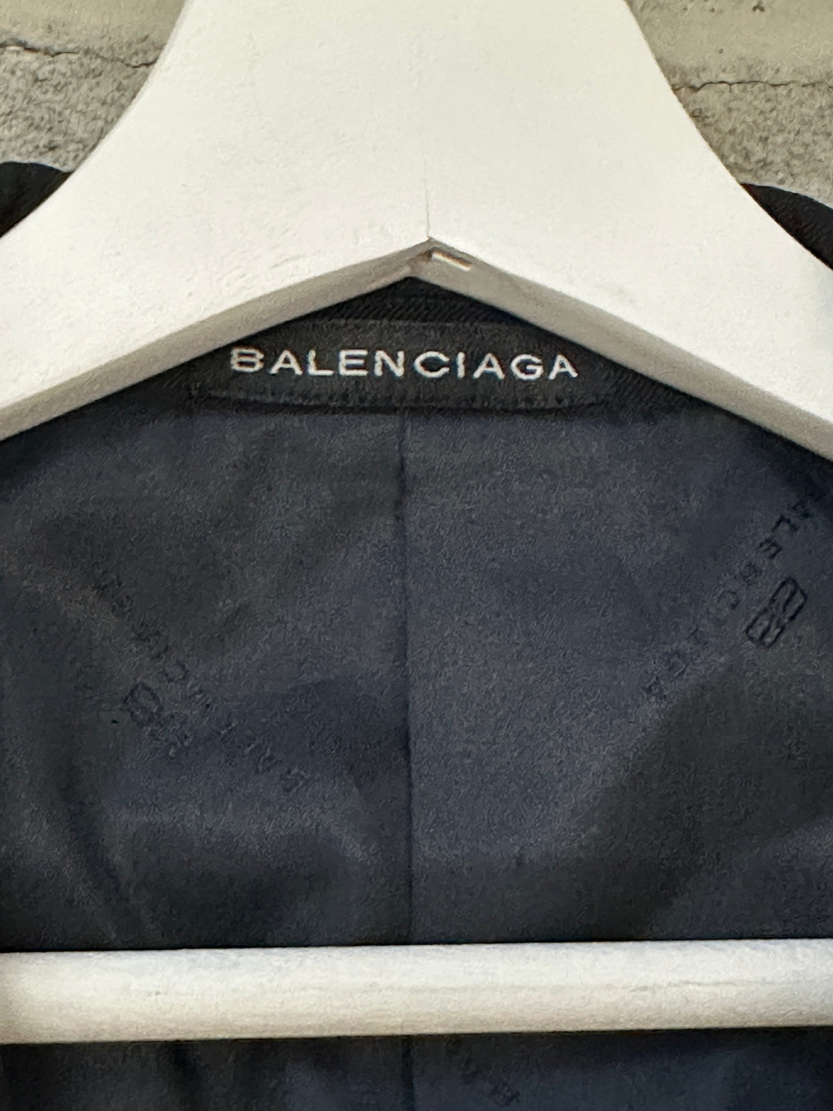 BALENCIAGA BLACK SUIT JACKET