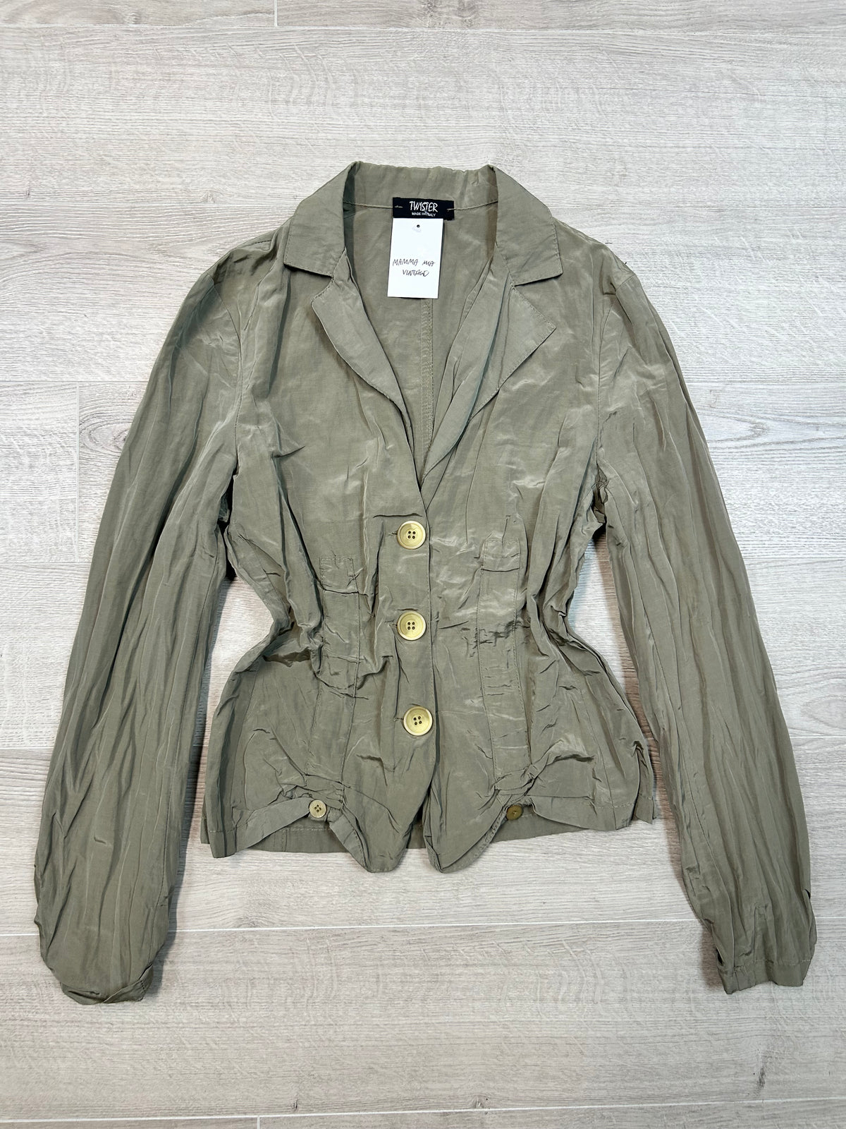 GREEN BLAZER SHIRT