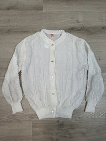 WHITE CARDIGAN