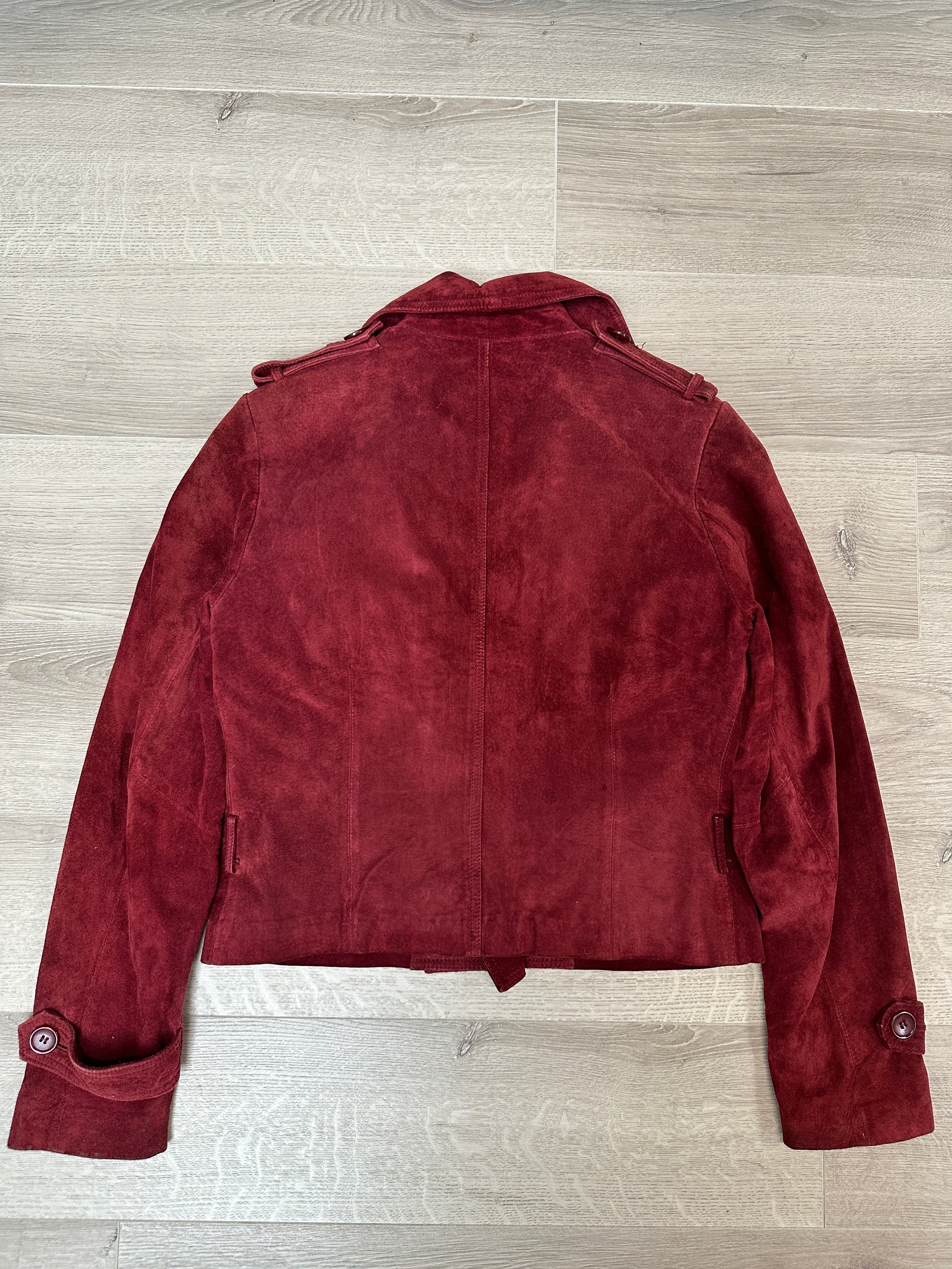 RED LEATHER JACKET