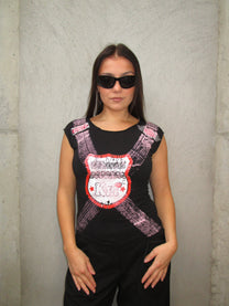 PHARD TOP WITH OPEN BACK