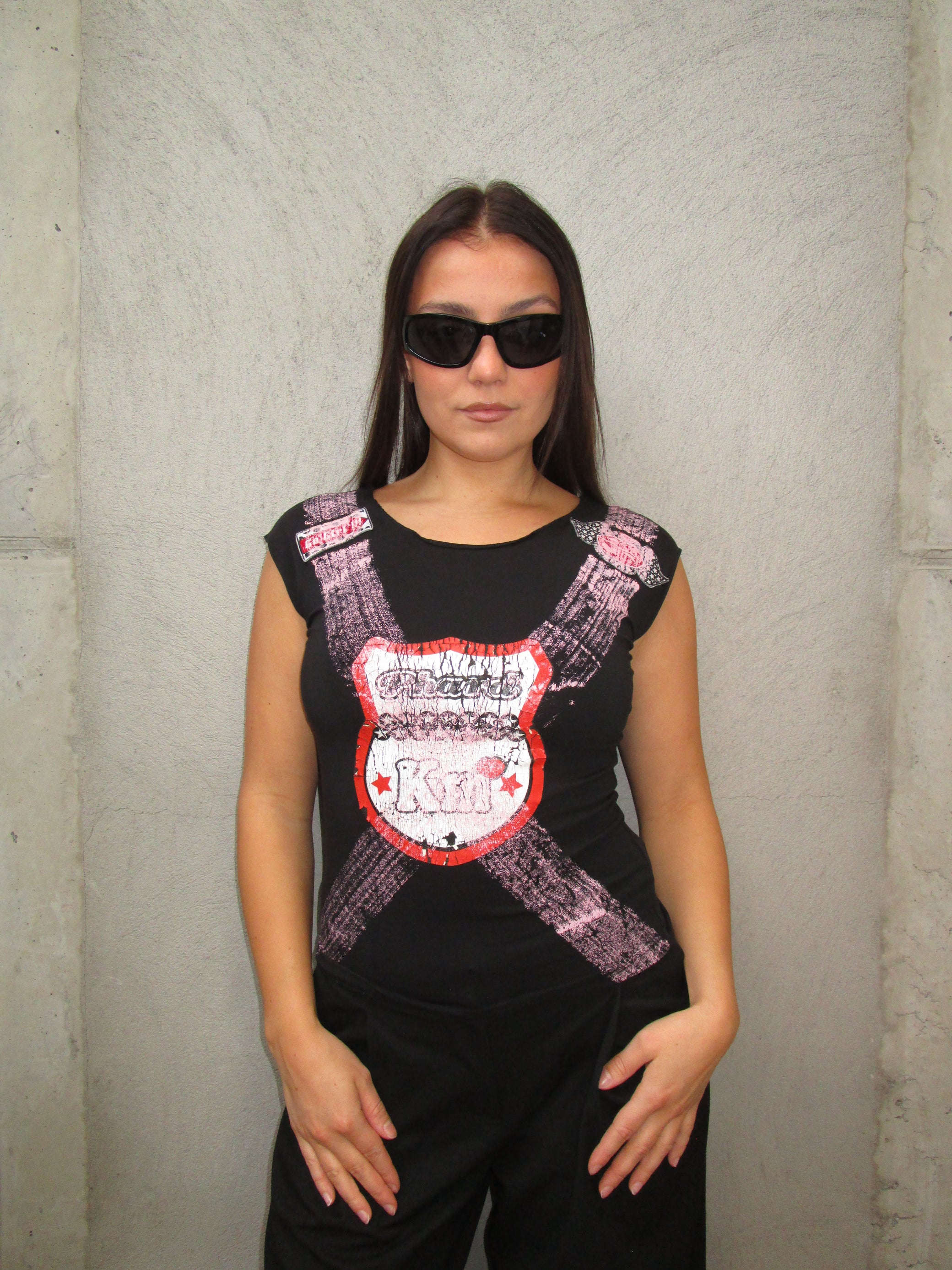 PHARD TOP WITH OPEN BACK