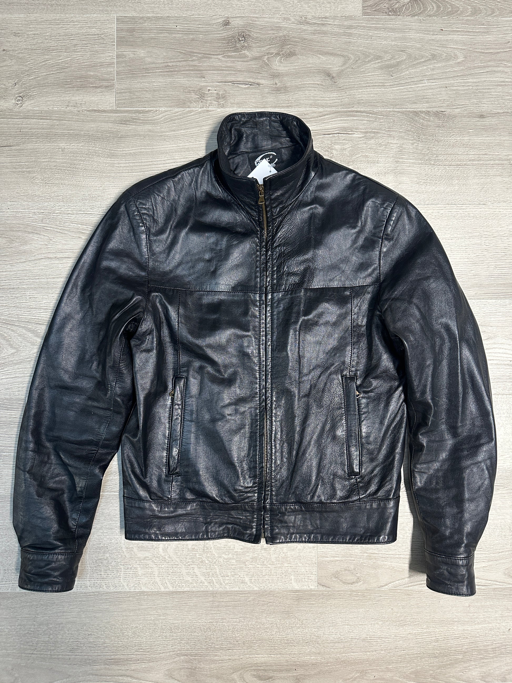 BLACK LEATHER JACKET