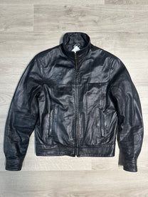 BLACK LEATHER JACKET