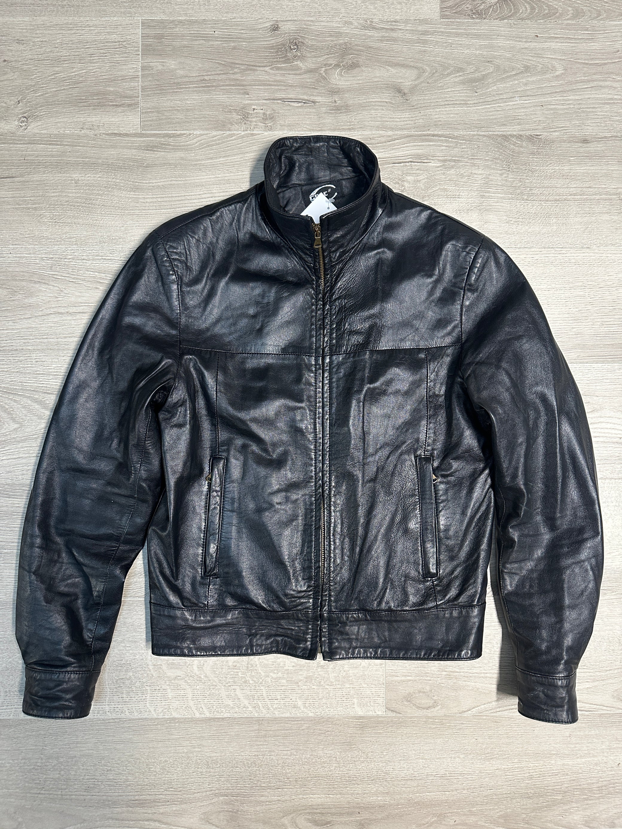 BLACK LEATHER JACKET