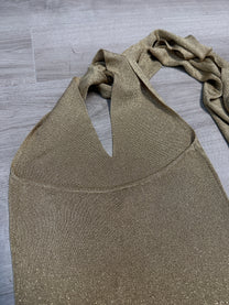 LUISA SPAGNOLI GOLD TOP