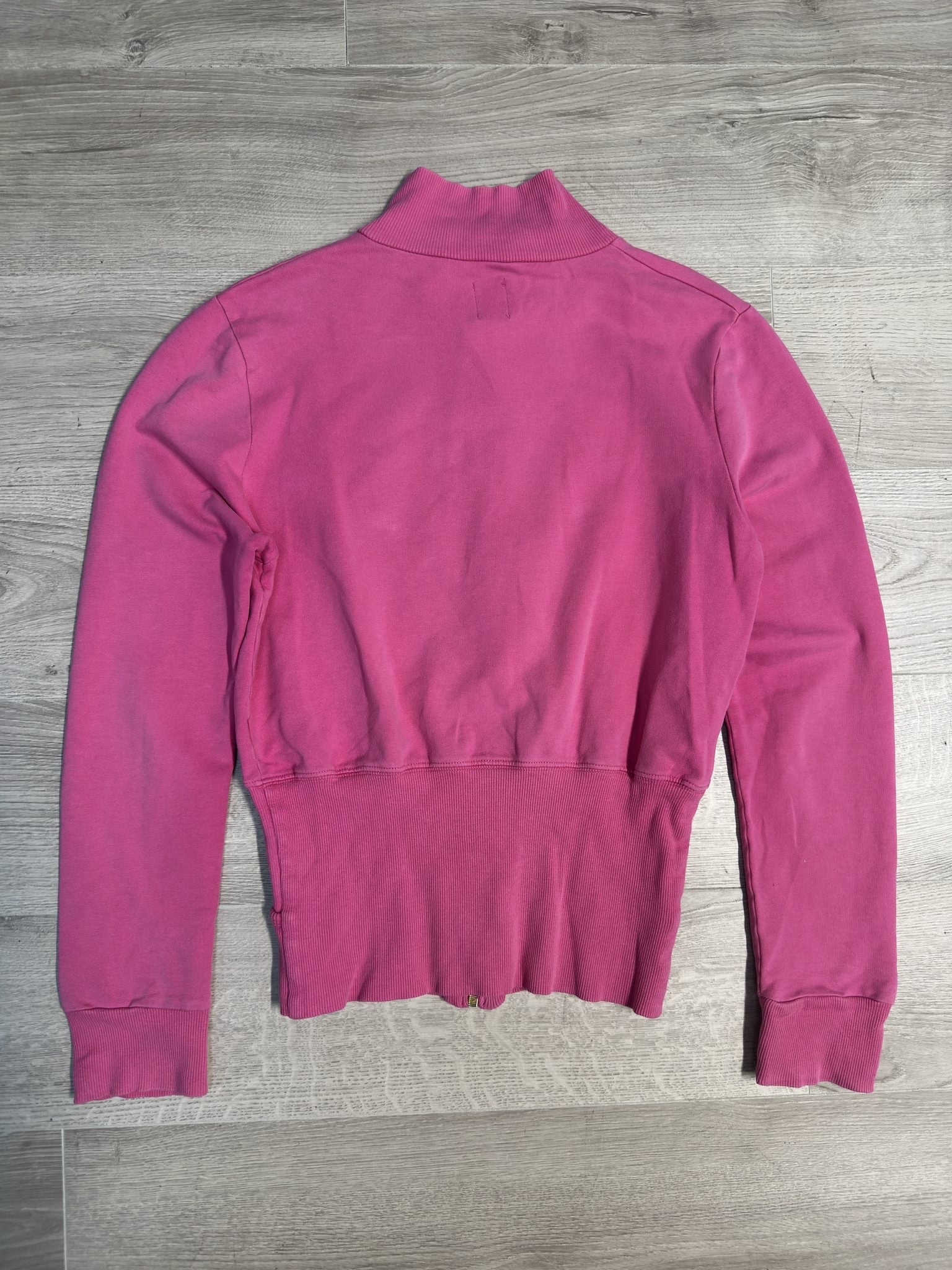 PINK SIP UP SWEATER