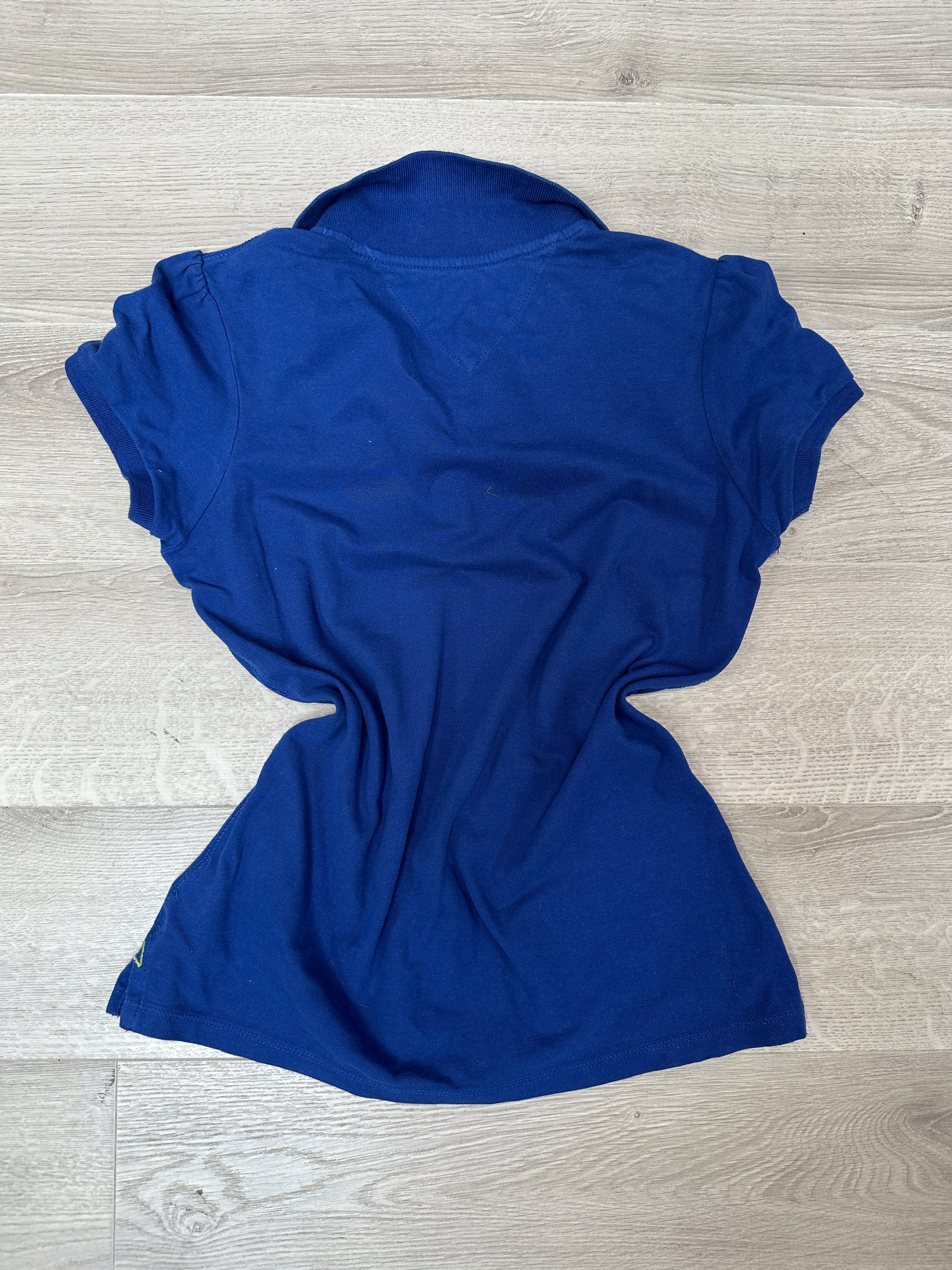 TOMMY HILFIGER BLUE POLO T-SHIRT