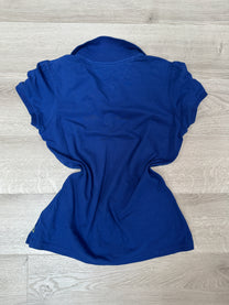 TOMMY HILFIGER BLUE POLO T-SHIRT