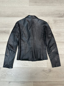 BLACK LEATHER JACKET
