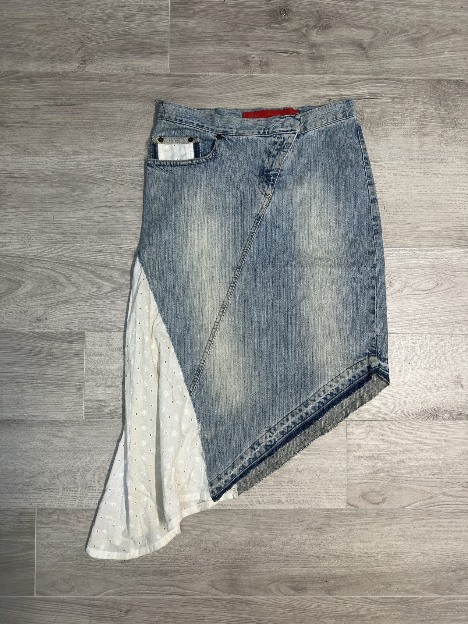 DENIM MAXI SKIRT