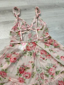 FLOWER SLIP DRESS
