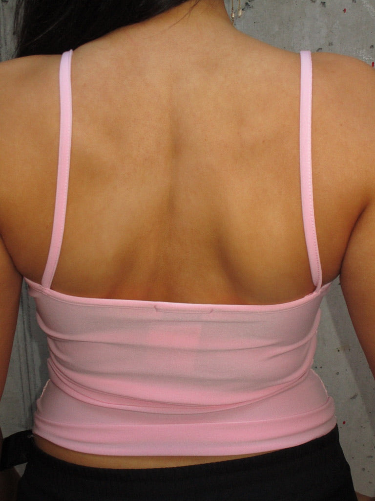 PINK LACE TOP